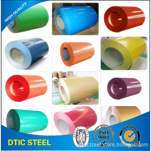 Various Colors PPGI Prepainted Steel Coil From Jiangsu